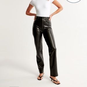 Abercrombie Vegan Leather Pants
